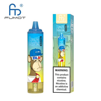 [Clearance Sale] Fumot Randm Tornado 15000 Puffs Wiederaufladbares Einweg Kit - 💥 Nehme 5 Zahle NUR 4! + Ab einem Einkauf von 100€ 2 Mystery Gratis💥