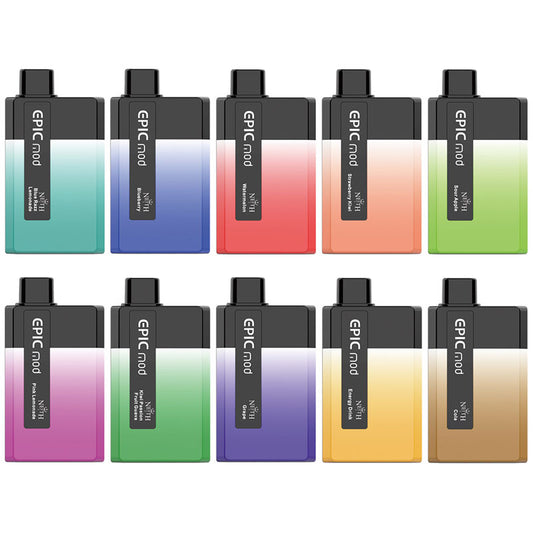 [Clearance sale] NEITH EPICMOD 5500 Wiederaufladbares Einweg E-Zigarette Kit 650mAh (50mg)
