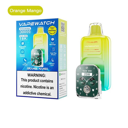 JNR VapeWatch Removable Screen 30K Einweg Kit (30000 Puffs) - 💥 BLACK Friday WEEK - Nehme 4 Zahle NUR 3! + Ab einem Einkauf von 100€ 1 Mystery Vapes Gratis + Ab einem Einkauf von 150€ 2 Mystery Vapes Gratis 💥