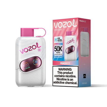 Vozol Star Click 50K Puffs Wiederaufladbares Einweg Kit (50000 Puffs) - 💥 Nehme 5 Zahle NUR 4! + Ab einem Einkauf von 100€ 2 Mystery Gratis💥