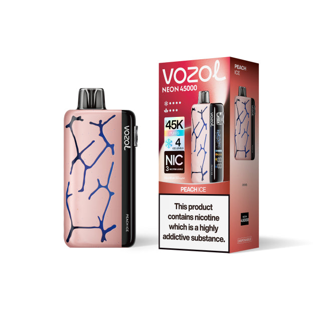 Vozol Neon 45000 Puffs Vorgefülltes Einweg Kit 24ml (45K Puffs) - 💥 Nehme 5 Zahle NUR 4! + Ab einem Einkauf von 100€ 2 Mystery Gratis💥