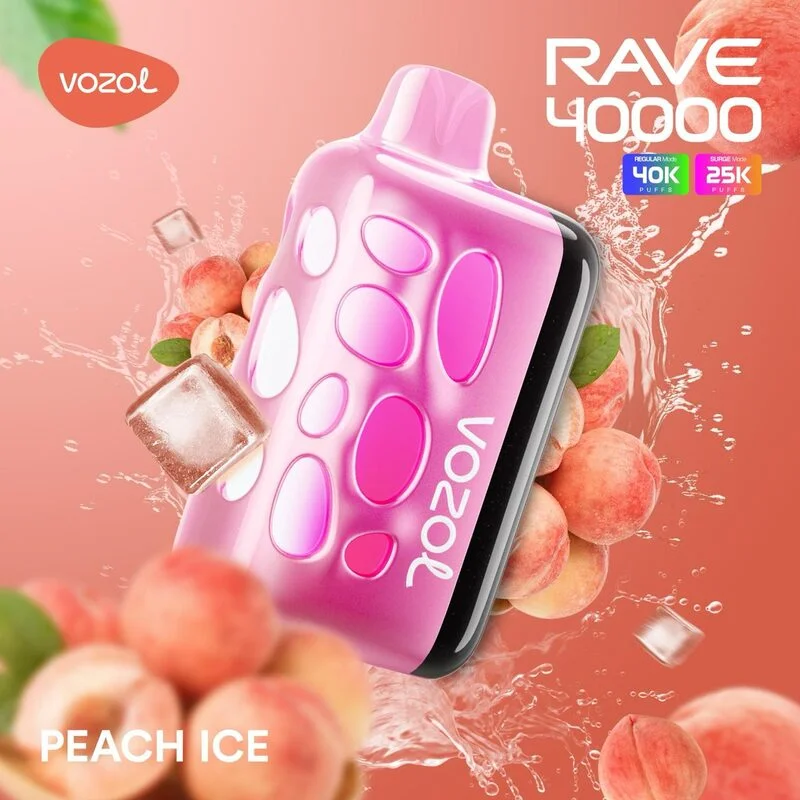 Vozol Rave 40000 40K Puffs Wiederaufladbares Einweg Kit - 💥 Nehme 5 Zahle NUR 4! + Ab einem Einkauf von 100€ 2 Mystery Gratis💥