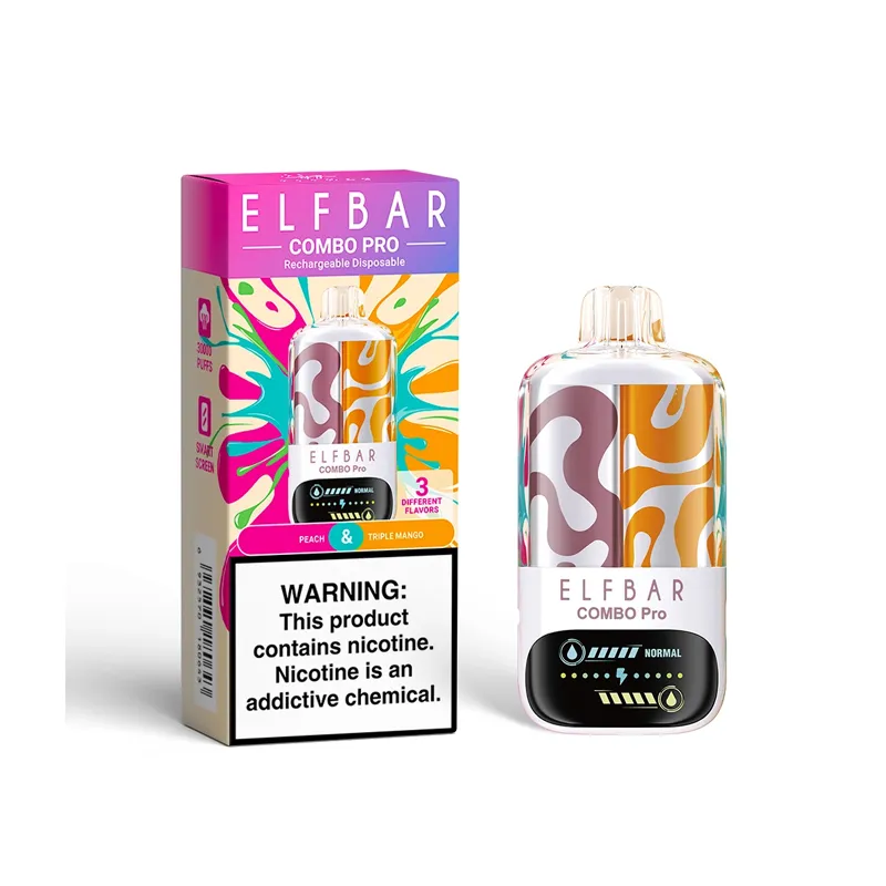 ELF Bar Combo Pro 30000 Einweg Kit- 💥 Nehme 5 Zahle NUR 4! + Ab einem Einkauf von 100€ 2 Mystery Gratis💥