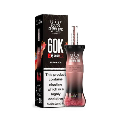 AL Fakher Crown Bar 60K 60000 Puffs E-Hose X Einweg Kit - 💥 Nehme 5 Zahle NUR 4! + Ab einem Einkauf von 100€ 2 Mystery Gratis💥