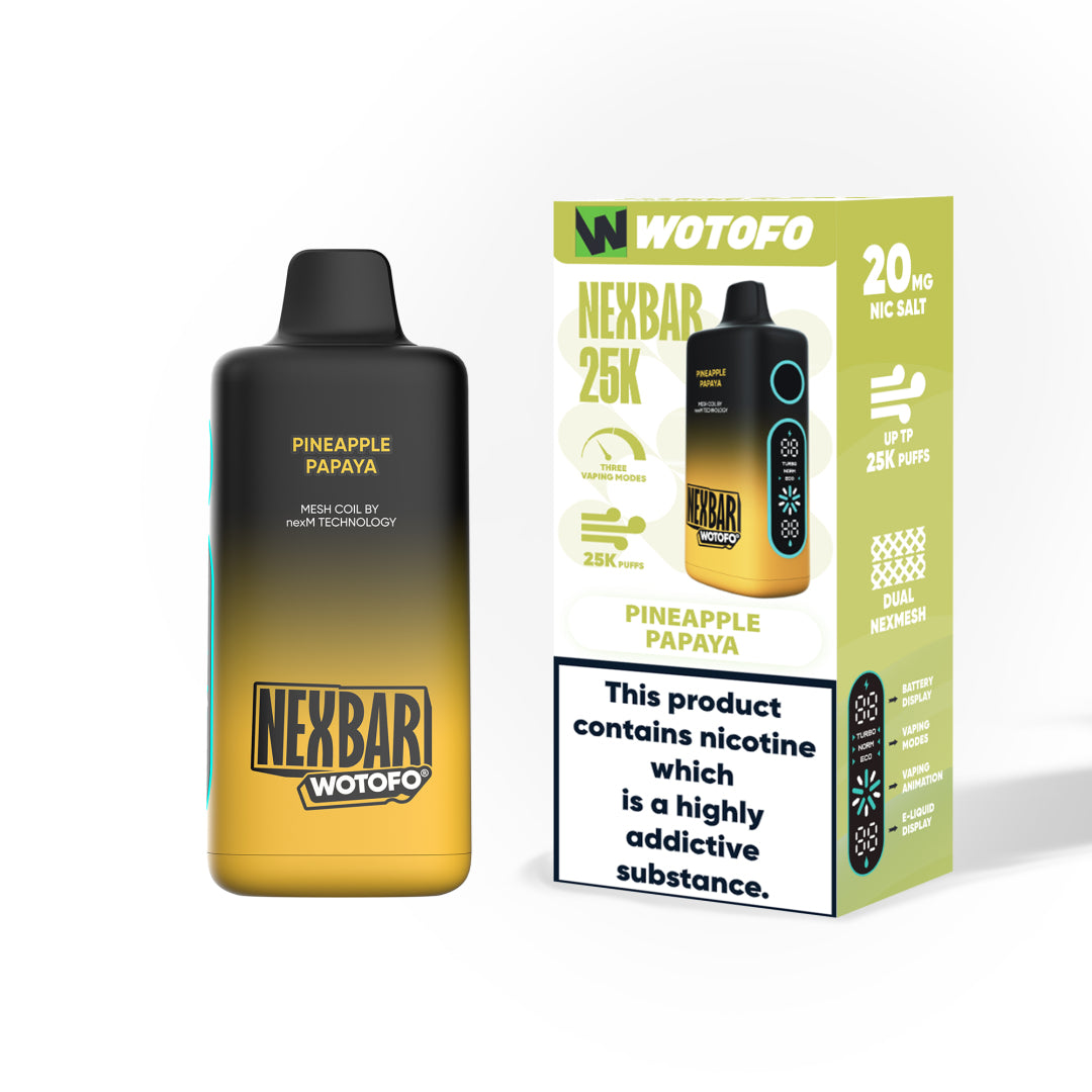 Wotofo Nexbar 25K 25000 Puffs Einweg Kit