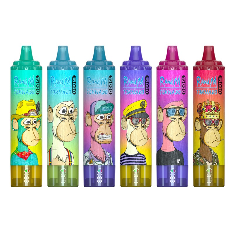 [Clearance Sale] Fumot Randm Tornado 15000 Puffs Wiederaufladbares Einweg Kit - 💥 Nehme 5 Zahle NUR 4! + Ab einem Einkauf von 100€ 2 Mystery Gratis💥