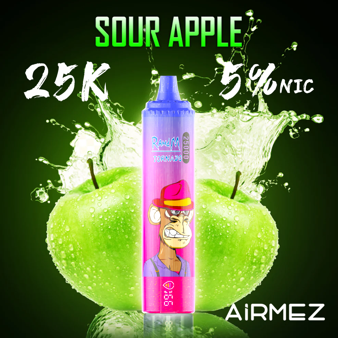 Airmez Tornado 25000 25K Puffs Einweg Kit - 💥 Nehme 5 Zahle NUR 4! + Ab einem Einkauf von 100€ 2 Mystery Gratis💥