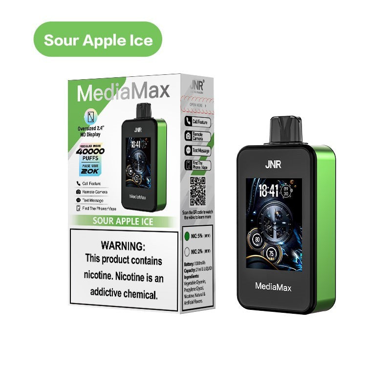 JNR MediaMax 40000 Wiederaufladbares Einweg Kit 21ml - 💥 Nehme 5 Zahle NUR 4! + Ab einem Einkauf von 100€ 2 Mystery Gratis💥