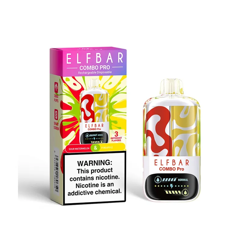 ELF Bar Combo Pro 30000 Einweg Kit- 💥 Nehme 5 Zahle NUR 4! + Ab einem Einkauf von 100€ 2 Mystery Gratis💥