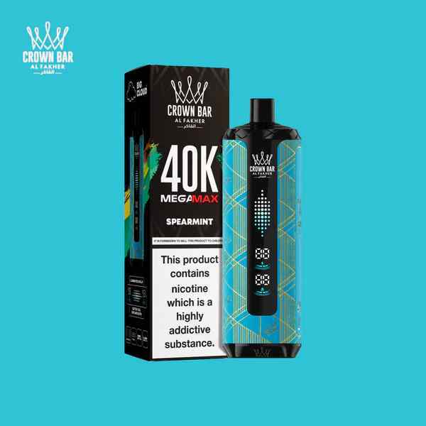 AL Fakher Crown Bar Mega Max 40K 40000 Puffs Einweg Kit - 💥 Nehme 5 Zahle NUR 4! + Ab einem Einkauf von 100€ 2 Mystery Gratis💥