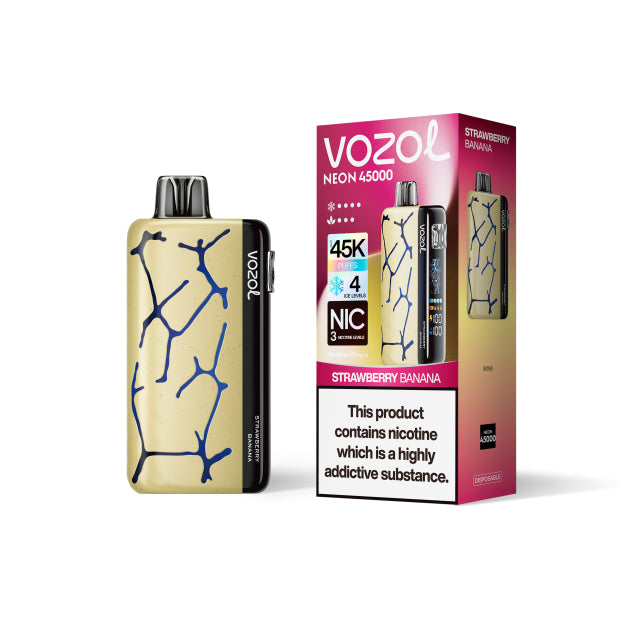 Vozol Neon 45000 Puffs Vorgefülltes Einweg Kit 24ml (45K Puffs) - 💥 Nehme 5 Zahle NUR 4! + Ab einem Einkauf von 100€ 2 Mystery Gratis💥
