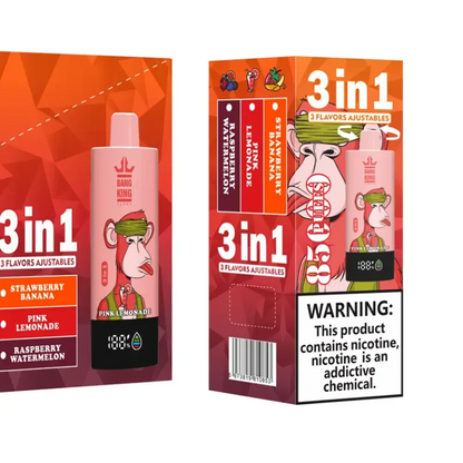 Bang King Triple 85K 3in1 Einweg Kit (85000 Puffs)