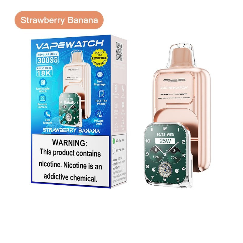 JNR VapeWatch Removable Screen 30K Einweg Kit (30000 Puffs) - 💥 BLACK Friday WEEK - Nehme 4 Zahle NUR 3! + Ab einem Einkauf von 100€ 1 Mystery Vapes Gratis + Ab einem Einkauf von 150€ 2 Mystery Vapes Gratis 💥