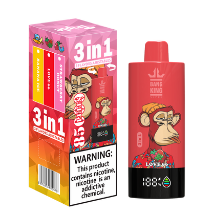 Bang King Triple 85K 3in1 Einweg Kit (85000 Puffs)