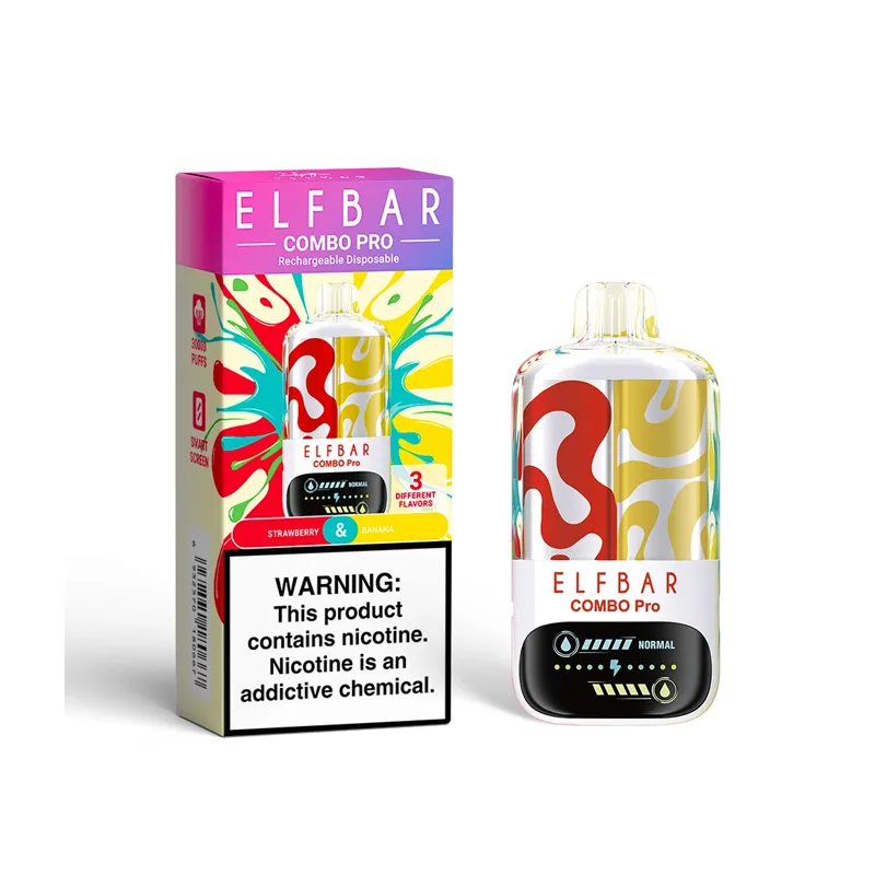 ELF Bar Combo Pro 30000 Einweg Kit- 💥 Nehme 5 Zahle NUR 4! + Ab einem Einkauf von 100€ 2 Mystery Gratis💥