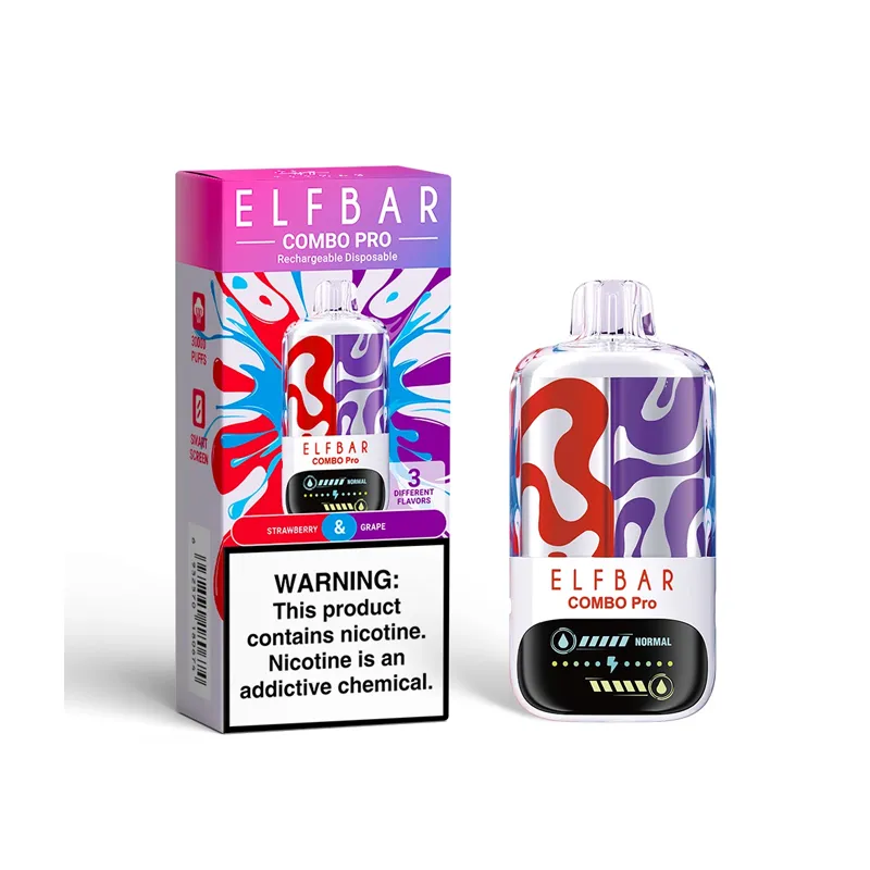 ELF Bar Combo Pro 30000 Einweg Kit- 💥 Nehme 5 Zahle NUR 4! + Ab einem Einkauf von 100€ 2 Mystery Gratis💥