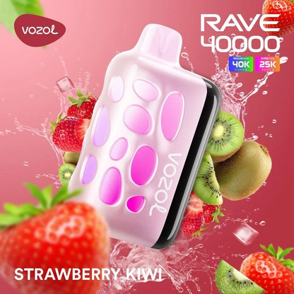 Vozol Rave 40000 40K Puffs Wiederaufladbares Einweg Kit - 💥 Nehme 5 Zahle NUR 4! + Ab einem Einkauf von 100€ 2 Mystery Gratis💥