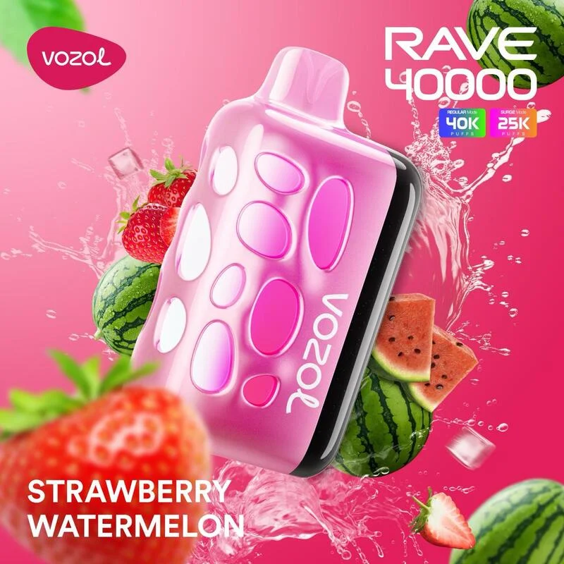 Vozol Rave 40000 40K Puffs Wiederaufladbares Einweg Kit - 💥 Nehme 5 Zahle NUR 4! + Ab einem Einkauf von 100€ 2 Mystery Gratis💥
