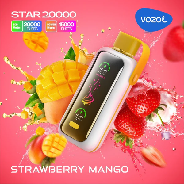 [Clearance Sale] Vozol Star 20000 Puffs Dual Power Wiederaufladbarer Einweg Kit - 💥 Nehme 5 Zahle NUR 4! + Ab einem Einkauf von 100€ 2 Mystery Gratis💥