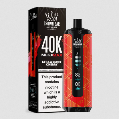 AL Fakher Crown Bar Mega Max 40K 40000 Puffs Einweg Kit - 💥 Nehme 5 Zahle NUR 4! + Ab einem Einkauf von 100€ 2 Mystery Gratis💥