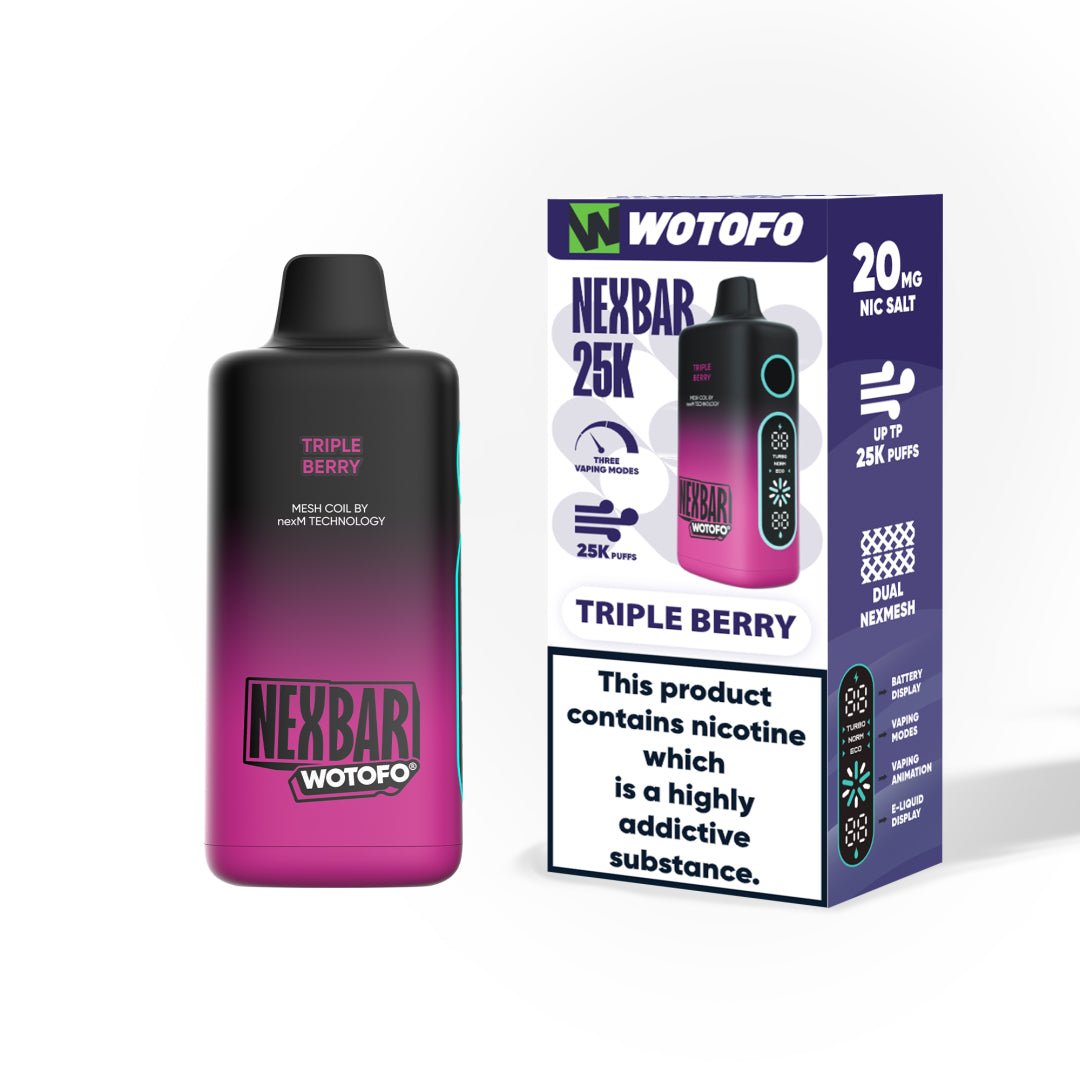 Wotofo Nexbar 25K 25000 Puffs Einweg Kit
