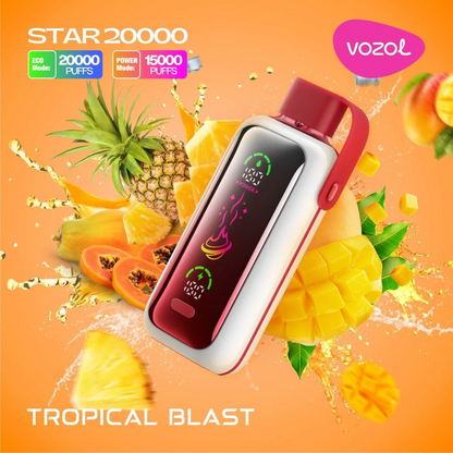 [Clearance Sale] Vozol Star 20000 Puffs Dual Power Wiederaufladbarer Einweg Kit - 💥 Nehme 5 Zahle NUR 4! + Ab einem Einkauf von 100€ 2 Mystery Gratis💥
