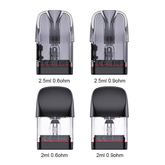 Uwell Caliburn G3 / Caliburn GK3 / Caliburn G3 ECO / Caliburn GK3 TENET / Caliburn G3 Lite / Caliburn G3 Pro Ersatz Pod Cartridge 2,5ml (4 Stück/Packung)