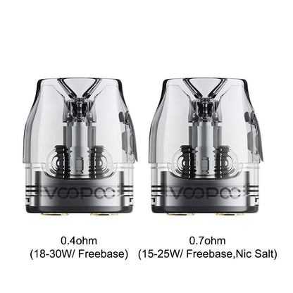 Voopoo Vmate Pod Kartusche Top Fill Version für Vmate / Vmate E Kit / V.THRU Pro / Vmate Pro / Vmate Infinity Edition / Vmate Max / VMATE PRO Power Edition / Vmate i2 Kit / Vmate Mini / Vmate Pro 2 Kit 3ml (2 Stück/Packung)