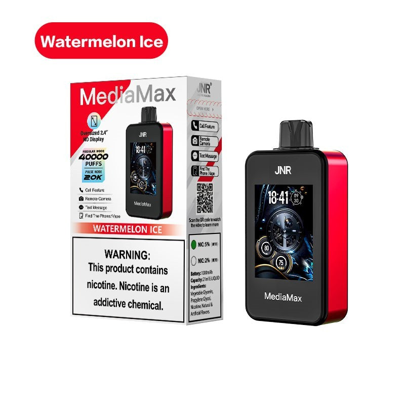 JNR MediaMax 40000 Wiederaufladbares Einweg Kit 21ml - 💥 Nehme 5 Zahle NUR 4! + Ab einem Einkauf von 100€ 2 Mystery Gratis💥