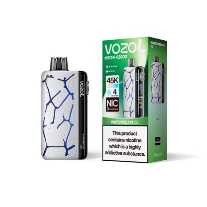 Vozol Neon 45000 Puffs Vorgefülltes Einweg Kit 24ml (45K Puffs) - 💥 Nehme 5 Zahle NUR 4! + Ab einem Einkauf von 100€ 2 Mystery Gratis💥