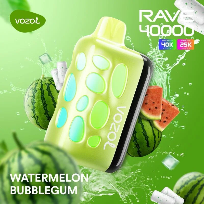 Vozol Rave 40000 40K Puffs Wiederaufladbares Einweg Kit - 💥 Nehme 5 Zahle NUR 4! + Ab einem Einkauf von 100€ 2 Mystery Gratis💥