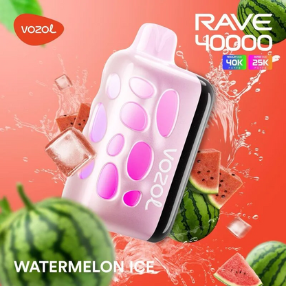 Vozol Rave 40000 40K Puffs Wiederaufladbares Einweg Kit - 💥 Nehme 5 Zahle NUR 4! + Ab einem Einkauf von 100€ 2 Mystery Gratis💥