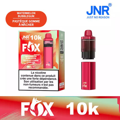 JNR Fox 10000 Puffs Vorgefülltes Einweg Kit- 💥 Nehme 5 Zahle NUR 4! + Ab einem Einkauf von 100€ 2 Mystery Gratis💥