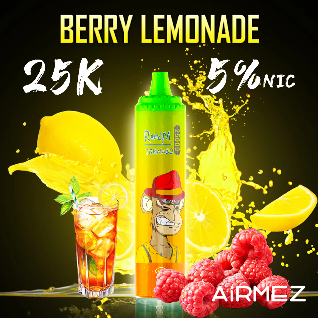 Airmez Tornado 25000 25K Puffs Einweg Kit - 💥 Nehme 5 Zahle NUR 4! + Ab einem Einkauf von 100€ 2 Mystery Gratis💥