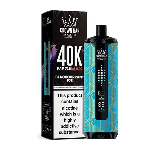 AL Fakher Crown Bar Mega Max 40K 40000 Puffs Einweg Kit - 💥 Nehme 5 Zahle NUR 4! + Ab einem Einkauf von 100€ 2 Mystery Gratis💥