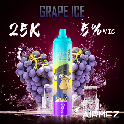 Airmez Tornado 25000 25K Puffs Einweg Kit - 💥 Nehme 5 Zahle NUR 4! + Ab einem Einkauf von 100€ 2 Mystery Gratis💥