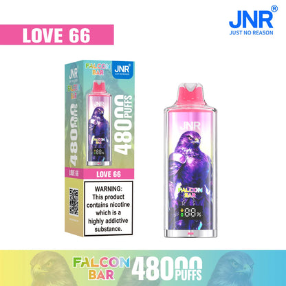 JNR Falcon Bar 40000 Puffs Wiederaufladbares Einweg Kit - 💥 Nehme 4 Zahle NUR 3! + Ab einem Einkauf von 100€ 1 Mystery Gratis💥
