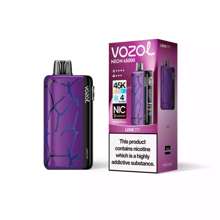Vozol Neon 45000 Puffs Vorgefülltes Einweg Kit 24ml (45K Puffs) - 💥 Nehme 5 Zahle NUR 4! + Ab einem Einkauf von 100€ 2 Mystery Gratis💥