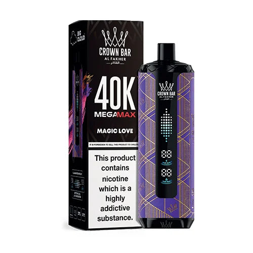 AL Fakher Crown Bar Mega Max 40K 40000 Puffs Einweg Kit - 💥 Nehme 5 Zahle NUR 4! + Ab einem Einkauf von 100€ 2 Mystery Gratis💥