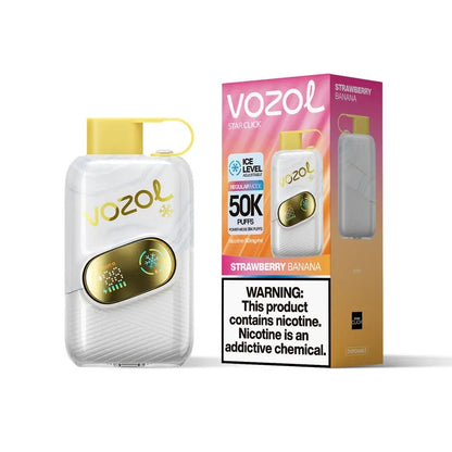 Vozol Star Click 50K Puffs Wiederaufladbares Einweg Kit (50000 Puffs) - 💥 Nehme 5 Zahle NUR 4! + Ab einem Einkauf von 100€ 2 Mystery Gratis💥