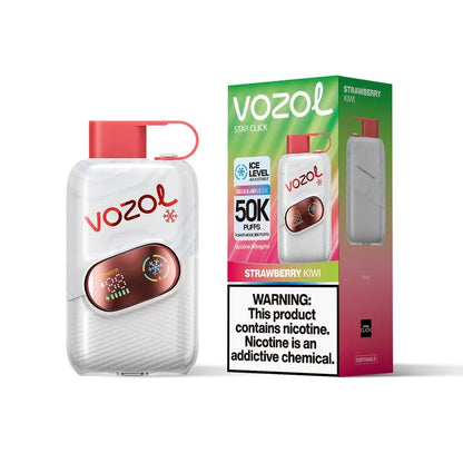 Vozol Star Click 50K Puffs Wiederaufladbares Einweg Kit (50000 Puffs) - 💥 Nehme 5 Zahle NUR 4! + Ab einem Einkauf von 100€ 2 Mystery Gratis💥