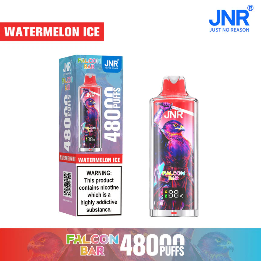 JNR Falcon Bar 40000 Puffs Wiederaufladbares Einweg Kit - 💥 Nehme 4 Zahle NUR 3! + Ab einem Einkauf von 100€ 1 Mystery Gratis💥
