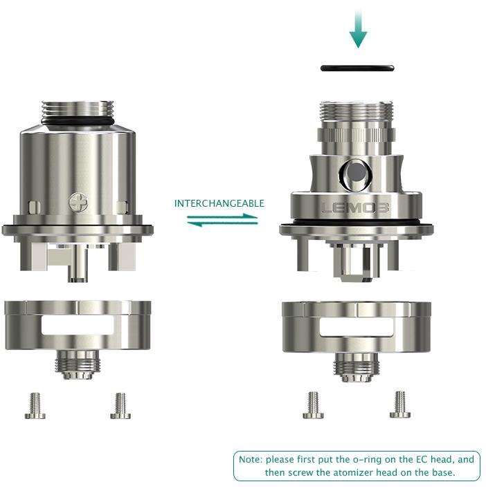 Eleaf Lemo 3 Verdampfer mit RTA-Basis - 4,0 ml