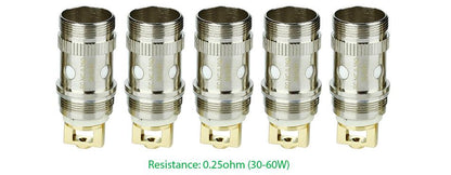 Eleaf EC NC Notch Ersatzcoil Verdampferkopf 0,25 Ohm - 5 Stück / Packung