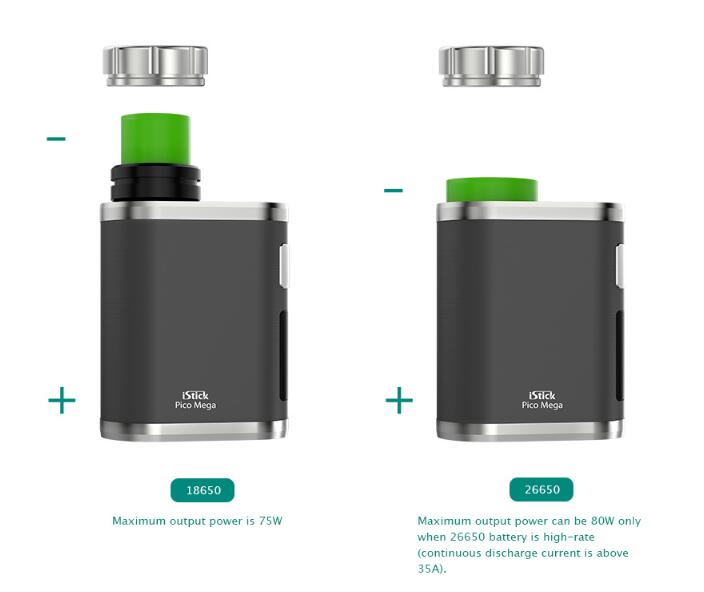 Eleaf iStick Pico Mega 80W Starterkit Starterset mit Melo 3 - 4,0 ml