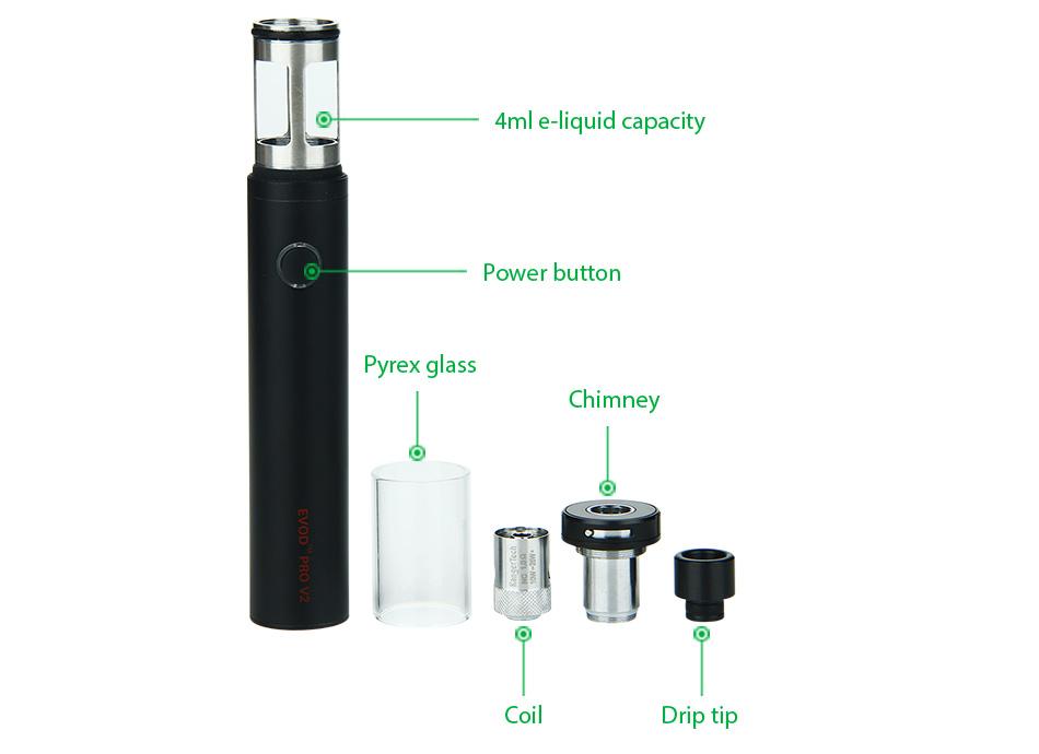 KangerTech EVOD PRO V2 Starter Kit Starterset - 4,0ml & 2500mAh