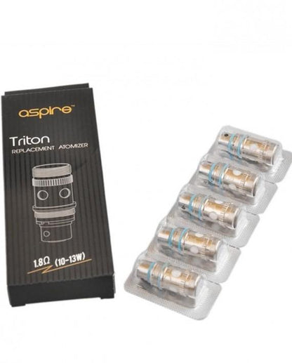 Aspire Triton Ersatzcoil Verdampferkopf Kanthal 1,8 Ohm - 5 Stück / Packung