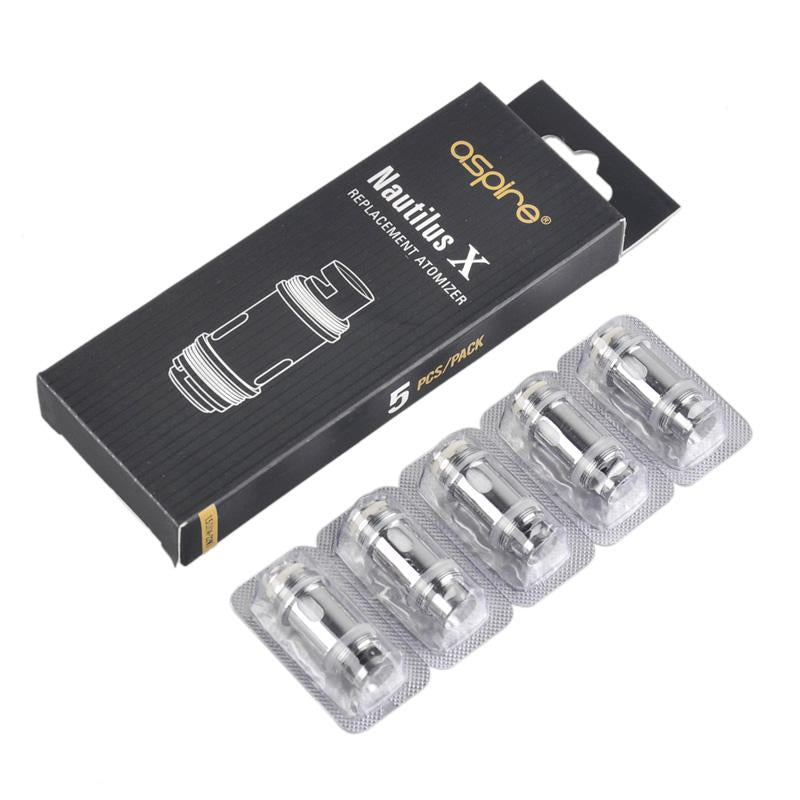 Aspire Nautilus X Ersatz Coil - Verdampferkopf 1,5 Ohm/1,8 Ohm - 5 Stück / Packung