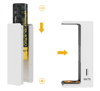 Aspire EVO75 Starterkit Starterset mit Atlantis EVO - 2 ml