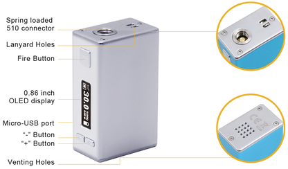 Aspire X30 Rover Kit mit Nautilus X - 2,0 ml & 2000mAh